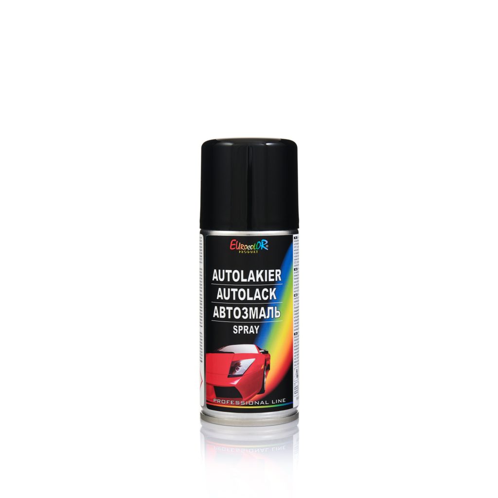 EUROCOLOR Autolakier Czarny 150ml