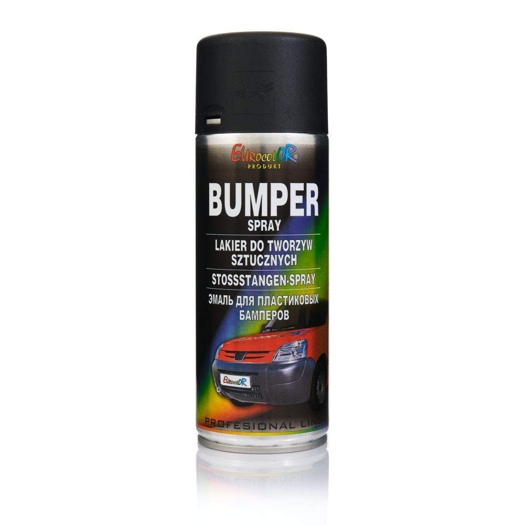 EUROCOLOR BUMPER Black 400ml - Emalia do zderzaków