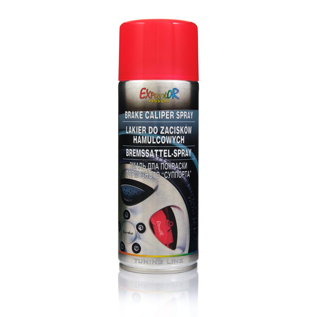 EUROCOLOR Brake Caliper Red 400ml - Emalia do zacisków hamulcowych