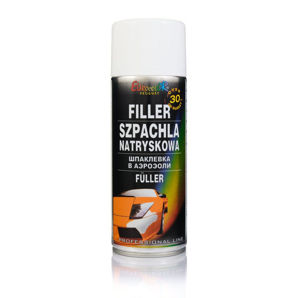 EUROCOLOR FILLER White 400ml - Spachlówka Natryskowa