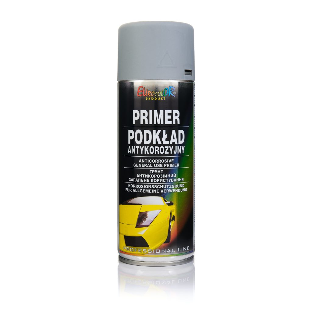 EUROCOLOR Podkład Antykorozyjny Szary 400ml